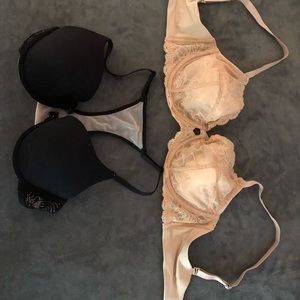 Two bras size 36C, unworn